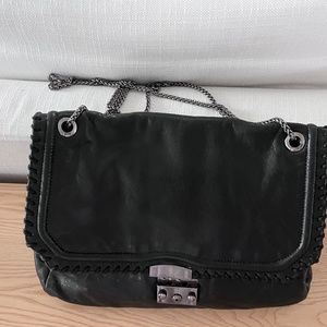 Be & D Vintage Leather Shoulder Bag (like new)